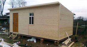 Бытовки деревянные