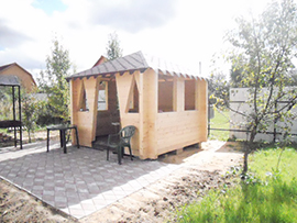 построить беседку на участке