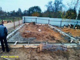 фундамент  для дома в Обнинске