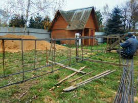 строительство фундамента для дома