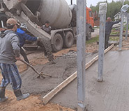 бетонная парковка  Обнинск