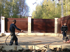 фундамент для гаража