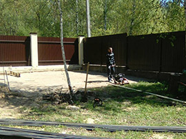 строительство фундамента под гараж