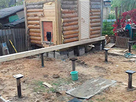 свайный фундамент