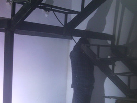 лестницы на металлокаркасе