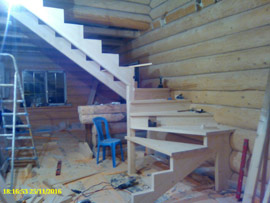 Лестницы деревянные в Обнинске