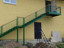 лестницы металлические