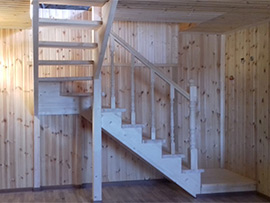 Лестницы деревянные в Обнинске