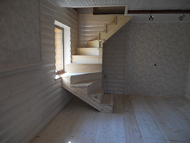 Лестницы деревянные