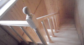 Лестницы деревянные