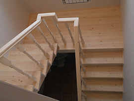 Лестницы деревянные строительство