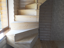 Лестницы деревянные на заказ