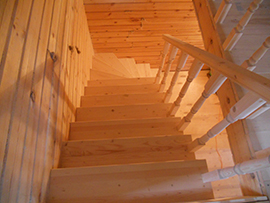 Лестницы деревянные строительство