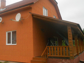 обшивка фасада дома Малояровлавец