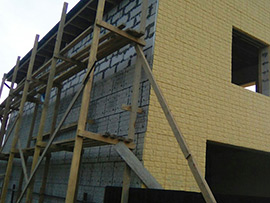 Работы по облицовке фасадов домов в Обнинске Малояровлавец Балабаново