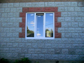 обшивка фасада дома