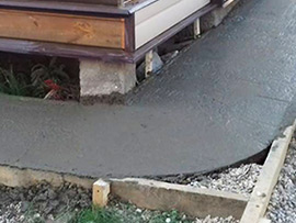 строительство отмостка у дома