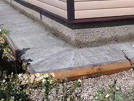 строительство отмостки