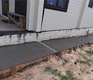 отмостка у дома