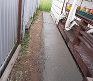 отмостка у дома