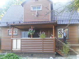 фасад Боровск блокхаус