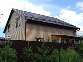 сайдинг дома Обнинск