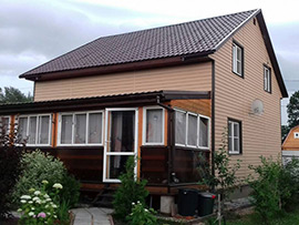 сайдинг дома Обнинск