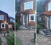 обшивка фасада дома 