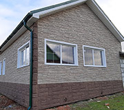 сайдинг дома 
