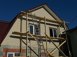 обшивка сайдингом дома