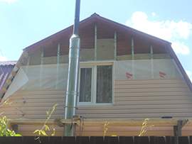 обшиква сайдинг утепление фасада в Обнинске