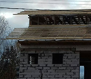 Строительство двухэтажного дома из пеноблоков Обнинск