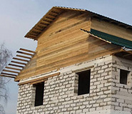 Строительство двухэтажного дома из пеноблоков Обнинск