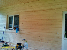 отделка комнаты виранды Обнинск