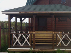 строительство веранды