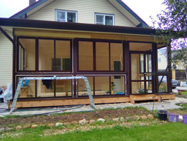 строительство веранды и отделка вагонкой Обнинск Малояровлавец Балабаново