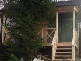 строительство веранды