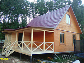 строительство веранды с предбанником Обнинск Малояровлавец Балабаново