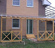 строительство веранды